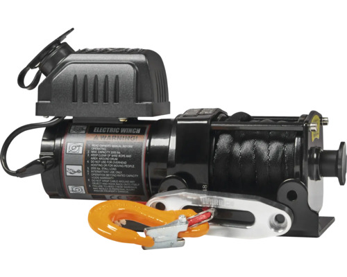 Warrior NINJA 2000LB A / 907 kg 12V elektrische lier met synthetisch touw