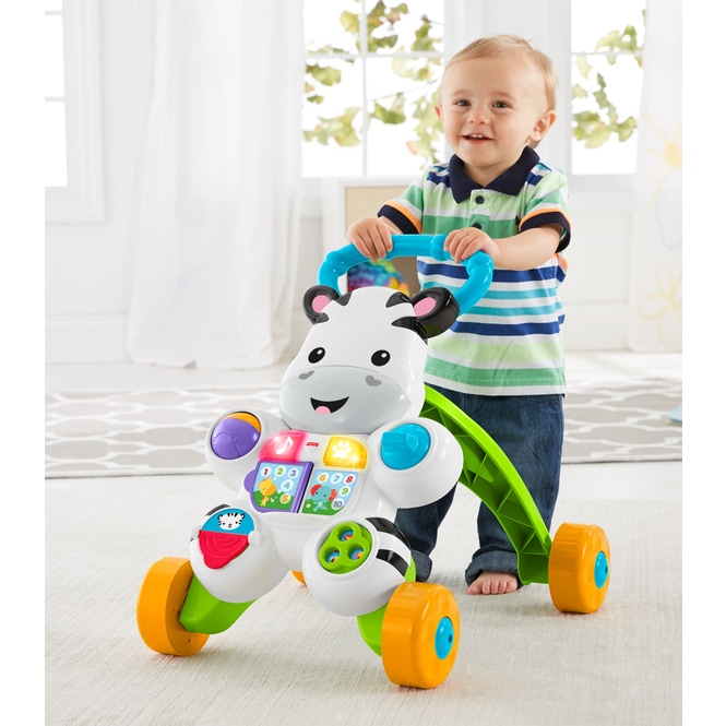 Fisher Price - Lern mit mir - Zebra Lauflernwagen
