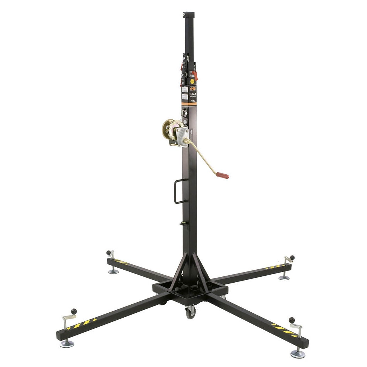 VMB TE-064 B wind-up statief zwart
