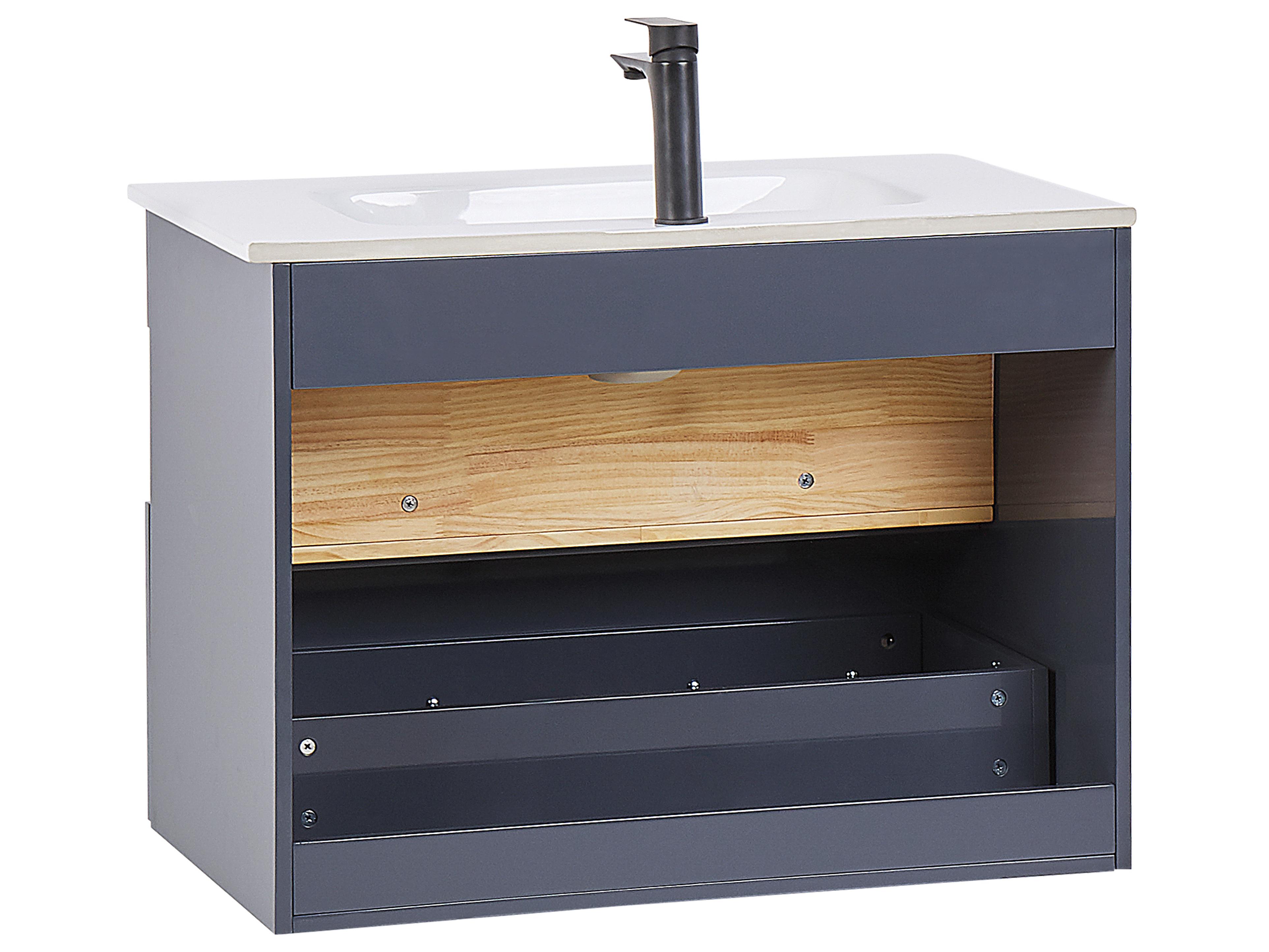 Badkamermeubelset FIGUERES Grijs