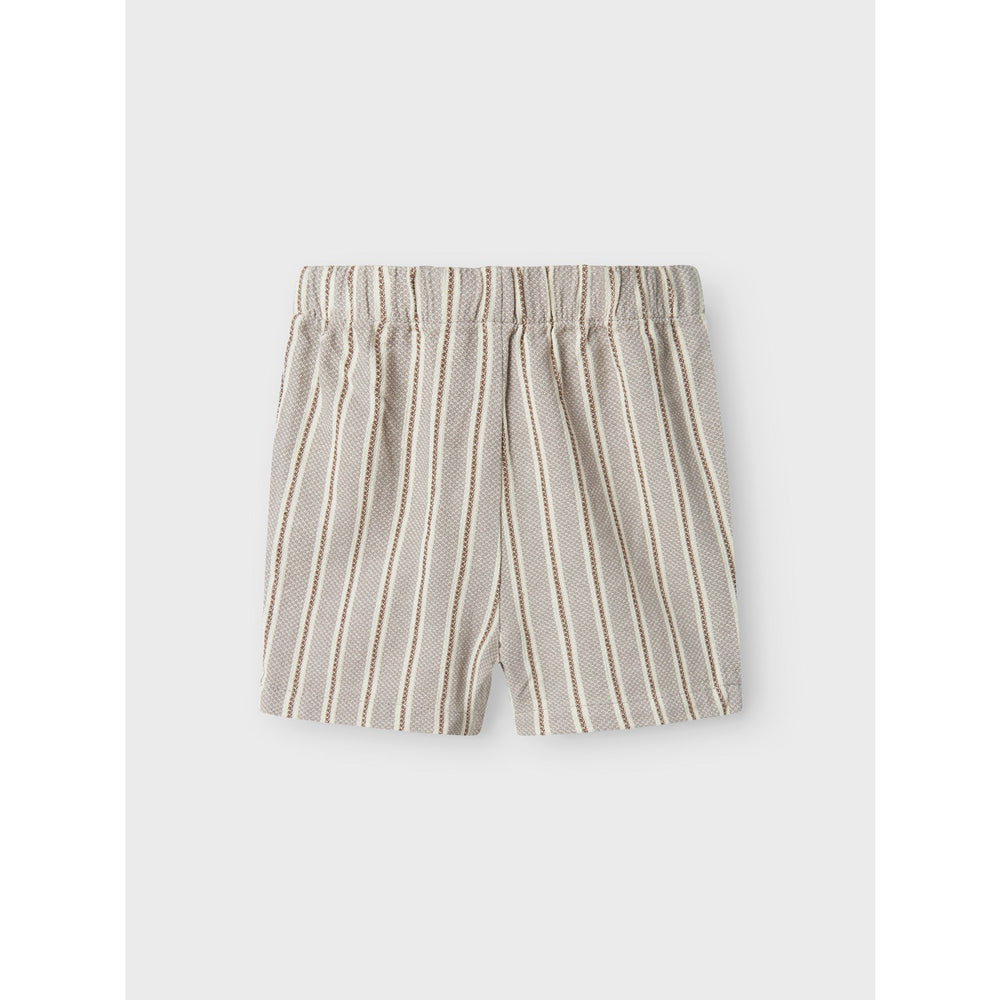 Køb Lil'Atelier Mourning Dove Frede Stripe Loose Shorts
