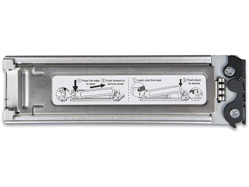 ICY DOCK Wechselrahmen ToughArmor MB842MP-B Wechselrahmen für 2x M.2 NVMe SSD für PCIe-Steckplatz