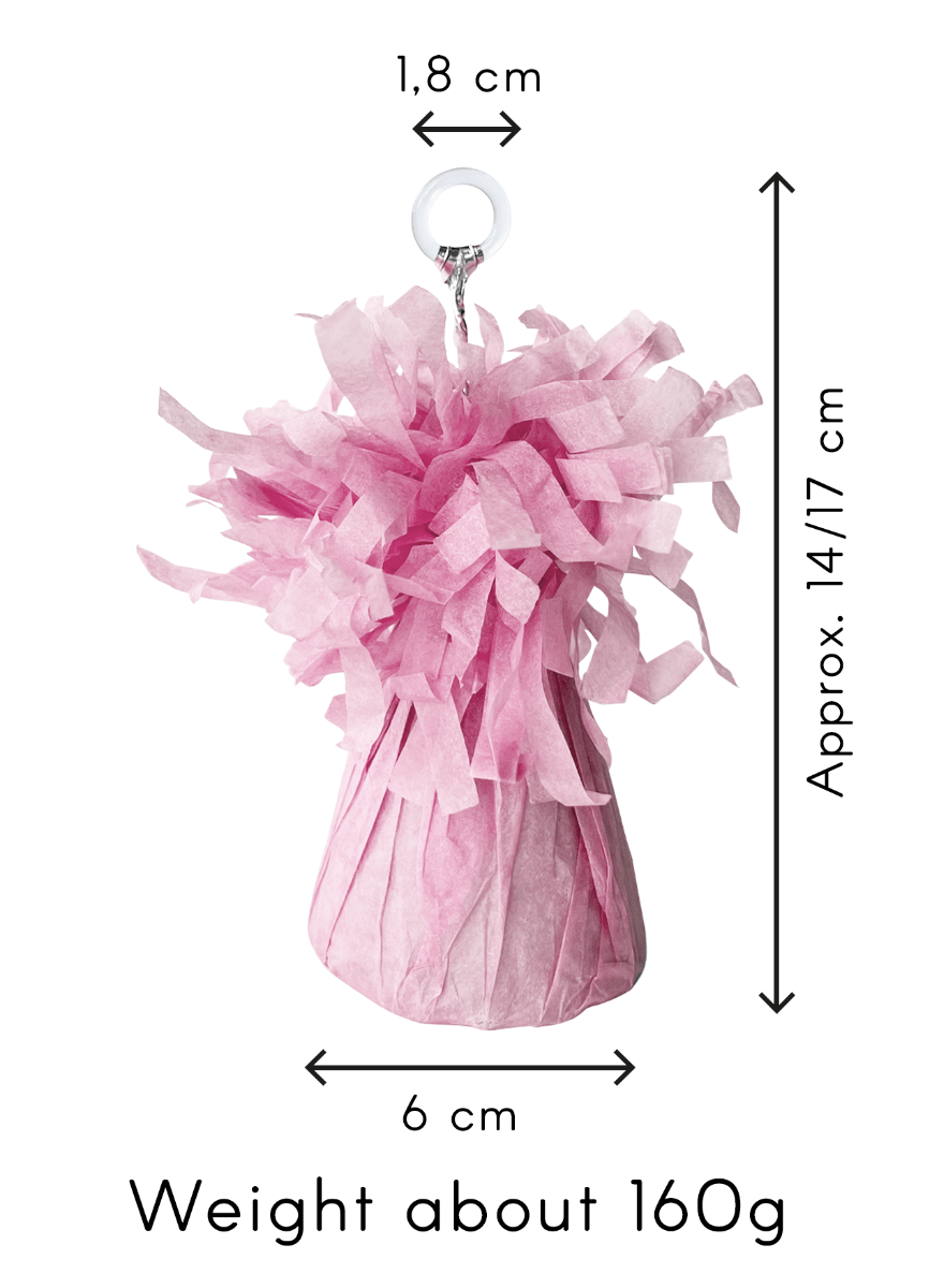 Roze Ballon Gewicht Pastel 160gr