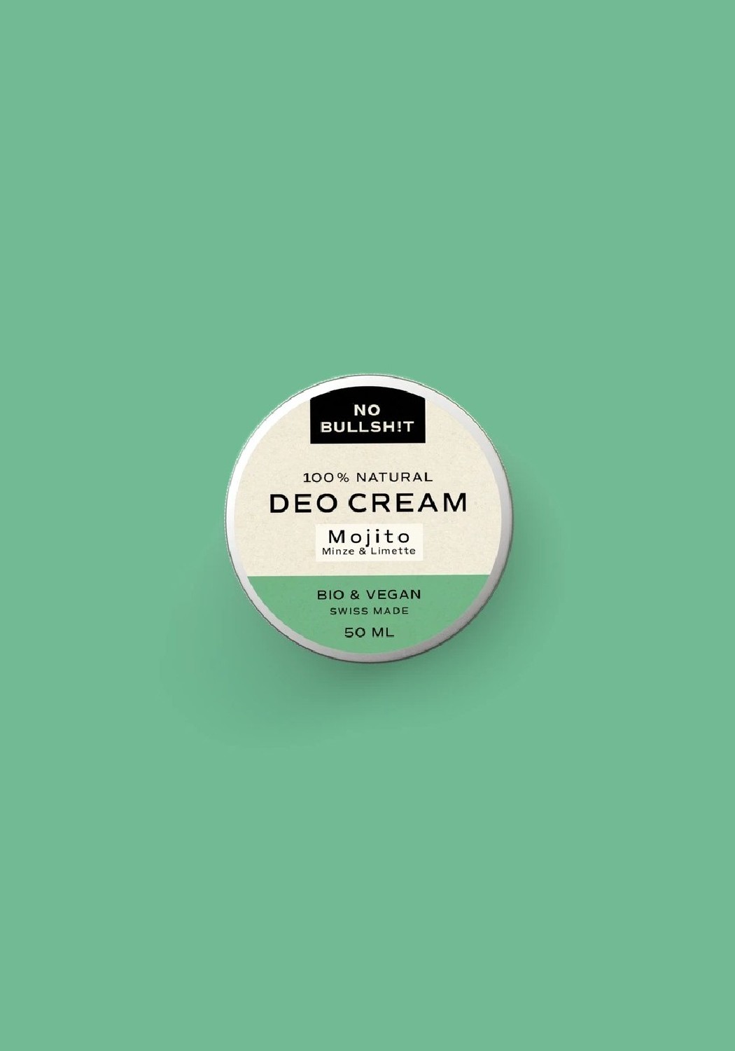 No Bullsh!t Deo Creme Mojito Minze & Limette