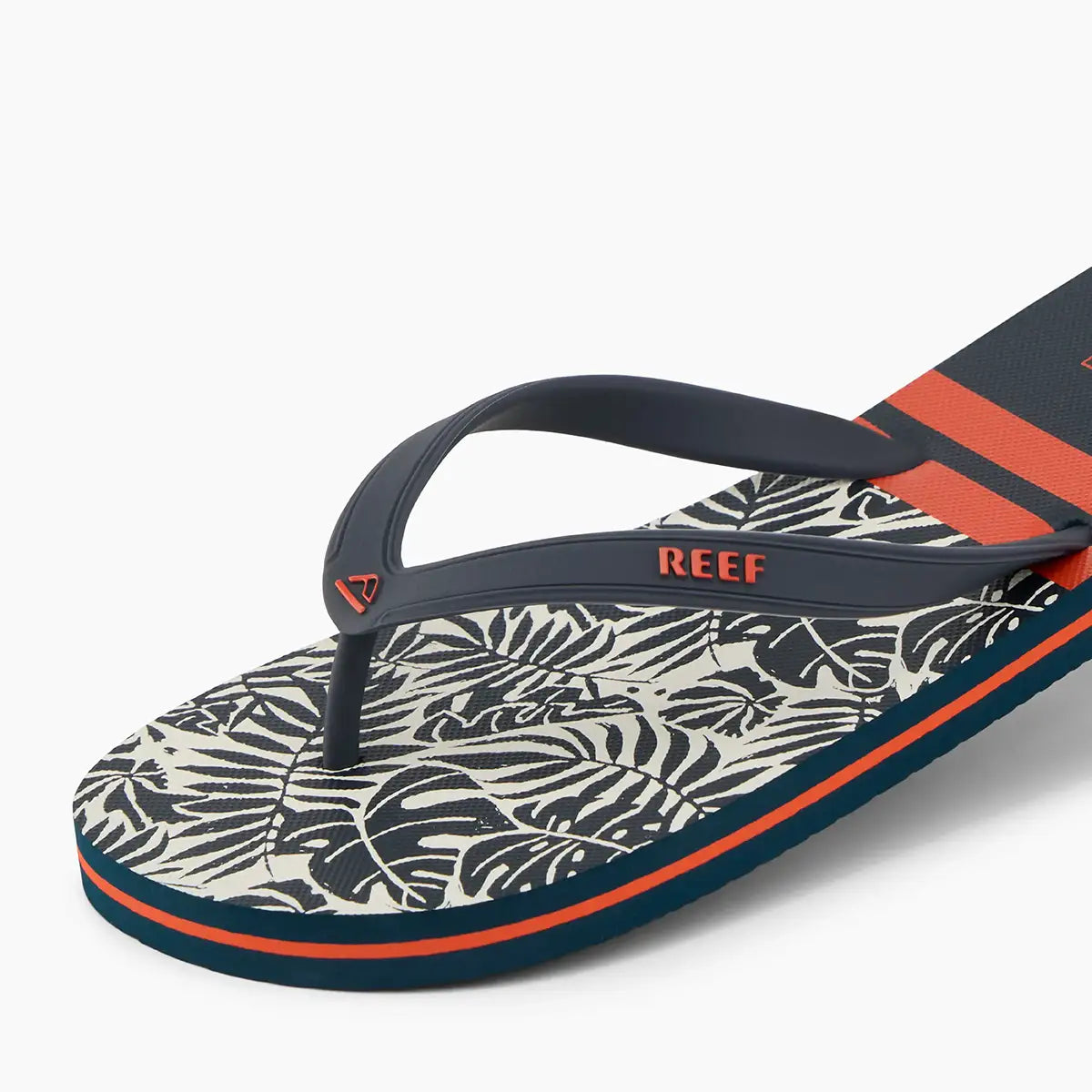 Kids Switchfoot Print Navy Orange Tropic