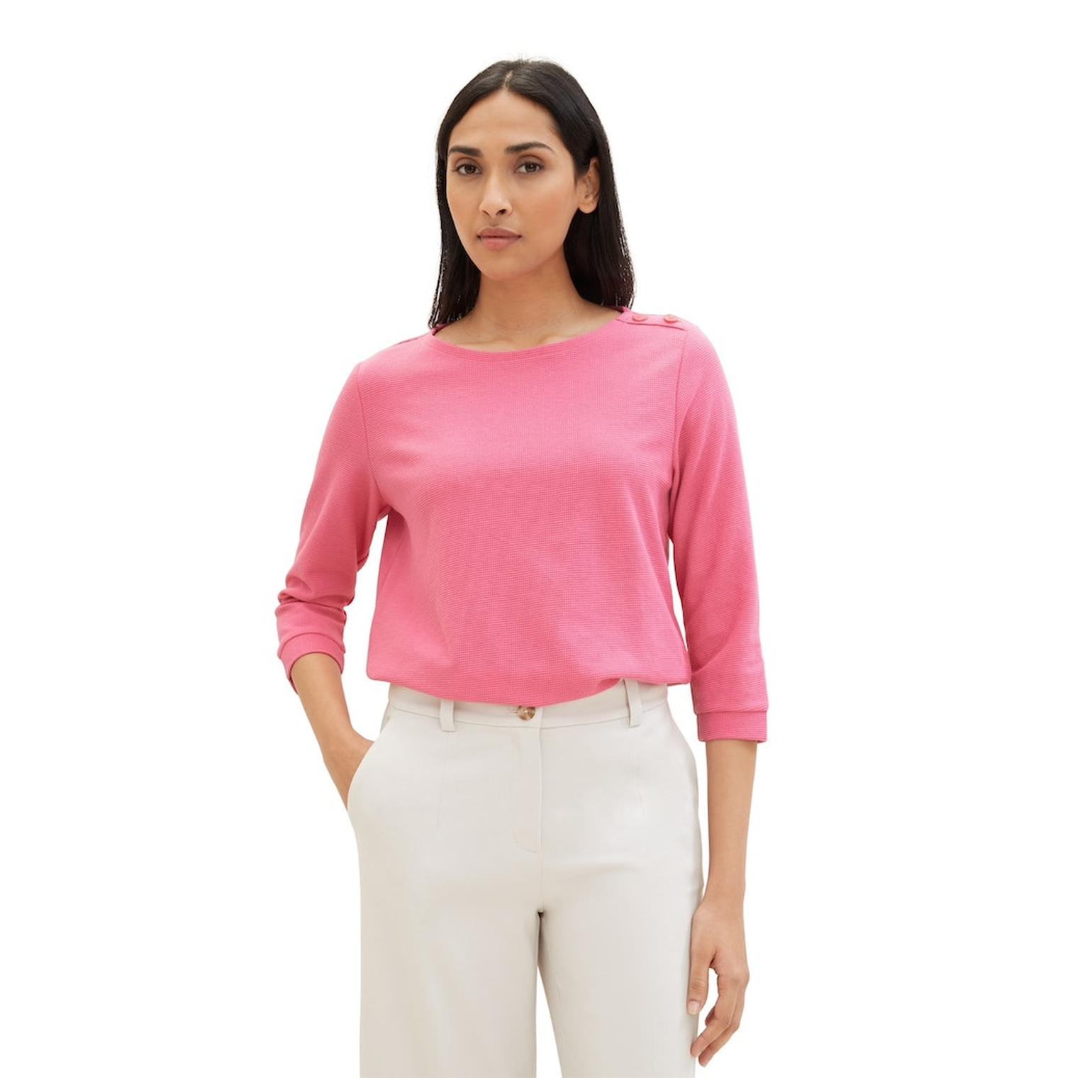 Tom Tailor T-shirt with buttons