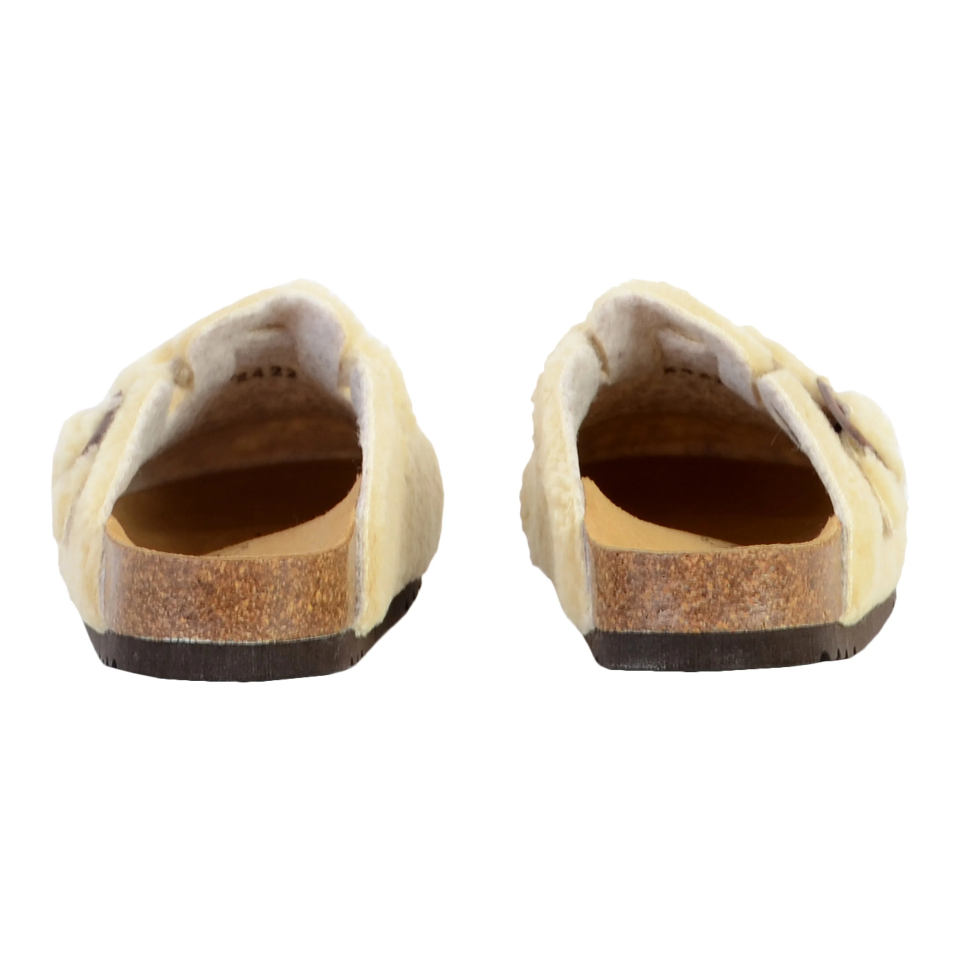 Mules cuirfae | Beige