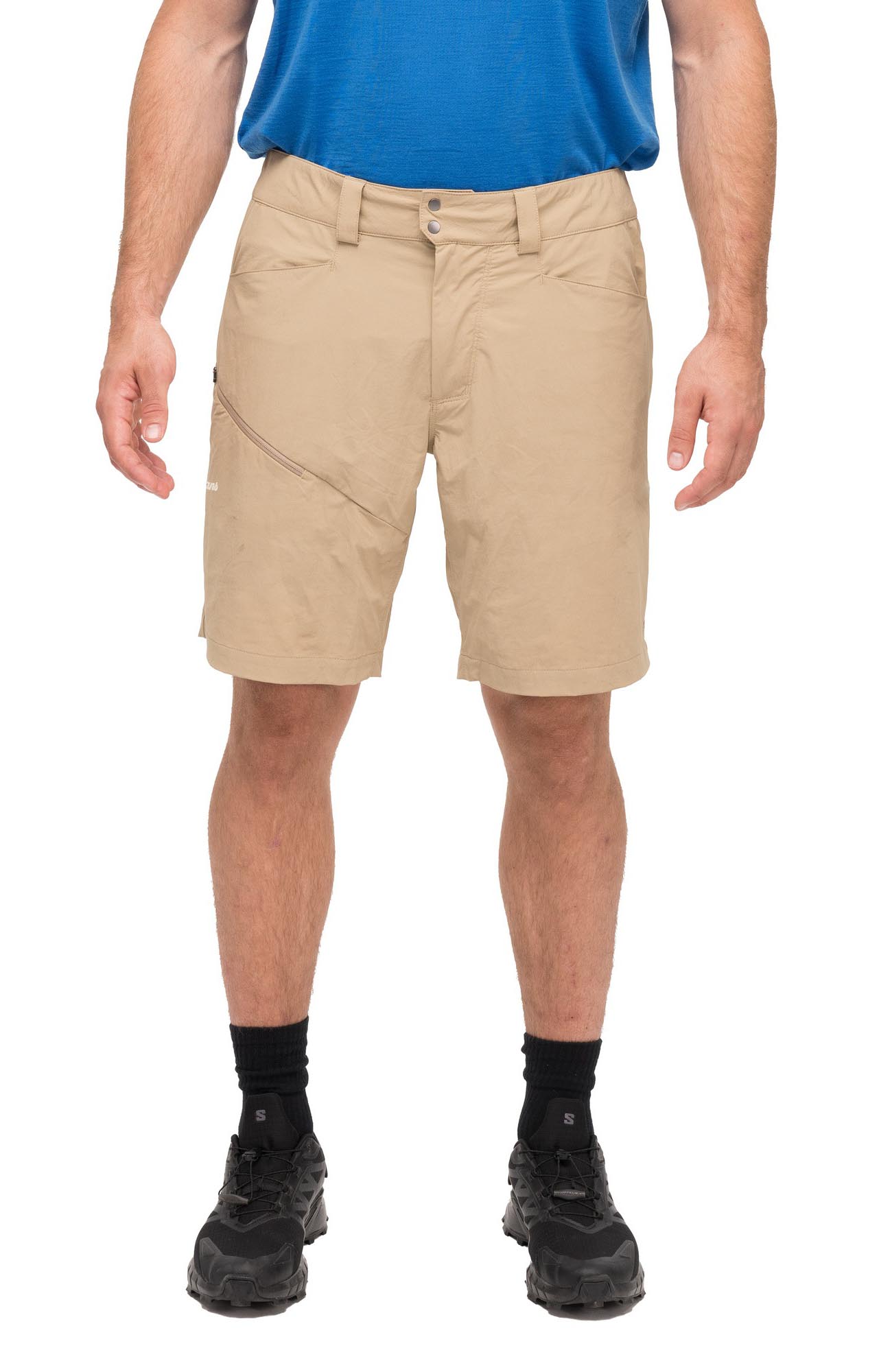 Rabot Light Softshell Shorts Herre Warm Sand