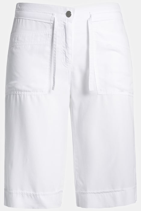 Shorts, weites, gerades Bein, Komfortbund, Lyocell