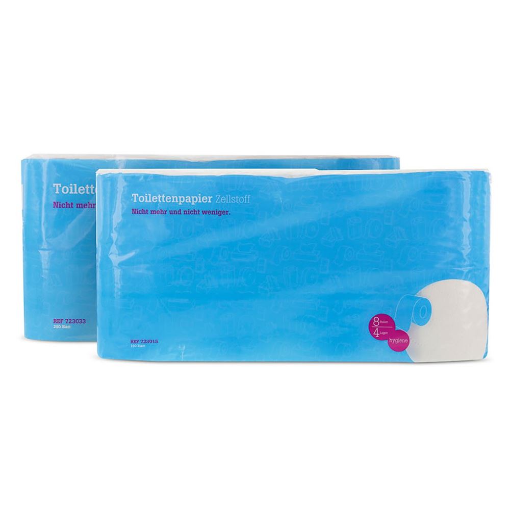 FUNNY WC-Papier Zellstoff 3-lagig 250 Blatt Rolle 56 Stk