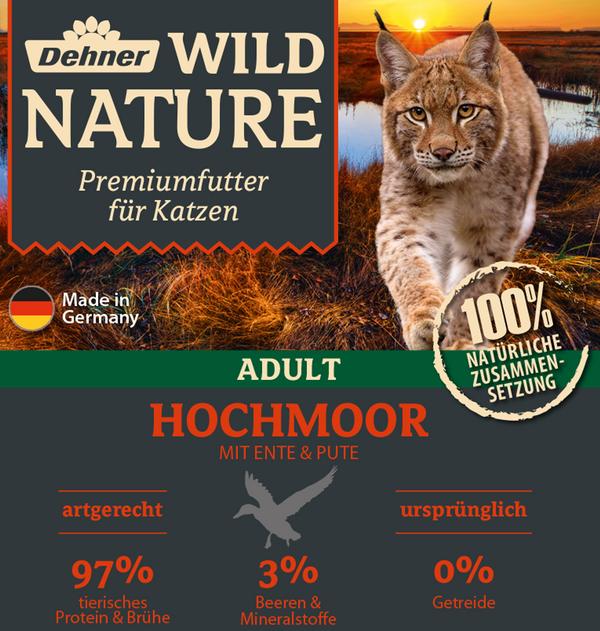 Dehner Wild Nature Nassfutter für Katzen