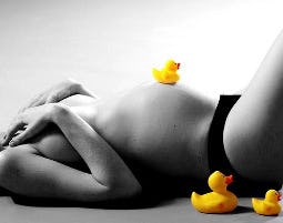 Babybauch-Fotoshooting in Edt bei Lambach