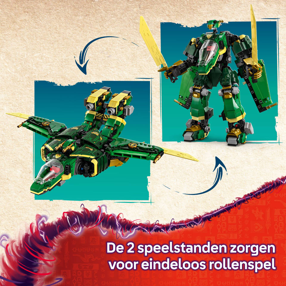 LEGO NINJAGO Lloyds vliegtuigmecha 71845