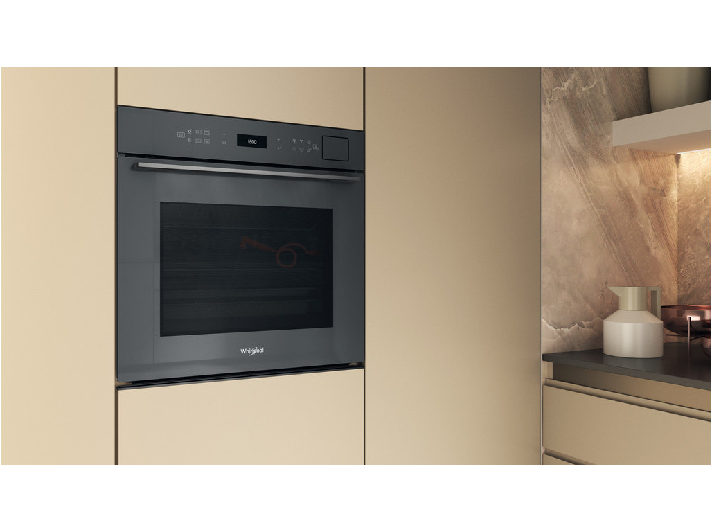 FORNO MULTIFUNÇÕES WHIRLPOOL WOI7A8FPT1SSGA PIROLÍTICO E HIDROLÍTICO A  73L