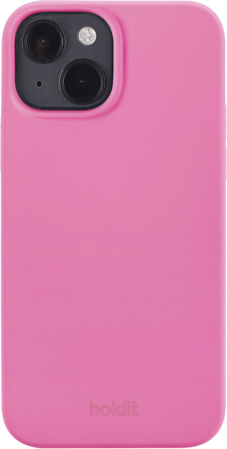 HoldIt Silicone Case iPhone 14 Lyserød