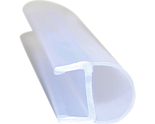 Balgprofiel geschikt voor 8mm glas, lengte 2010 mm