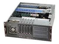 Supermicro SC842 XTQ-R606B - Rack-monterbar 4U - udvidet ATX - SATA/SAS - hot-swap 600 Watt - sort - USB/seriel