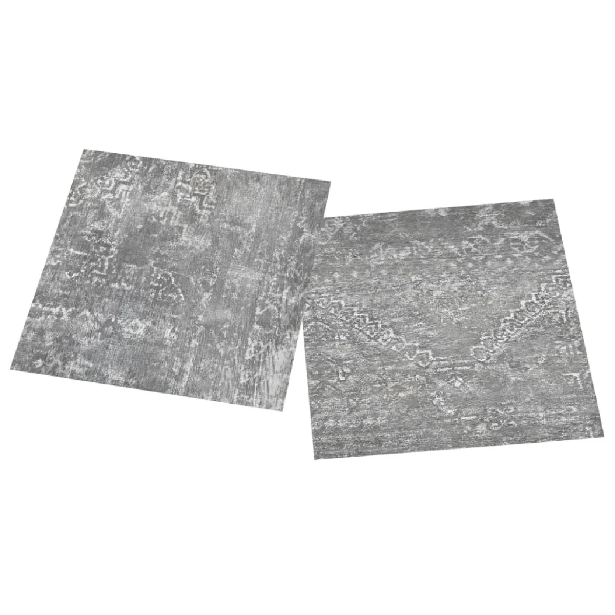 vidaXL - Dalles PVC autoadhésives - Gris béton