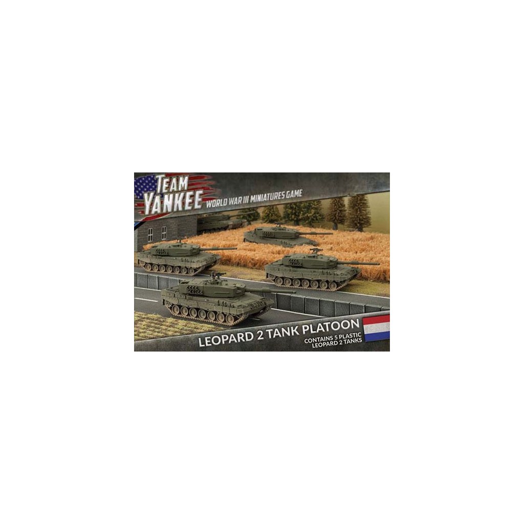 Team Yankee - Dutch Leopard 2 Tank Platoon