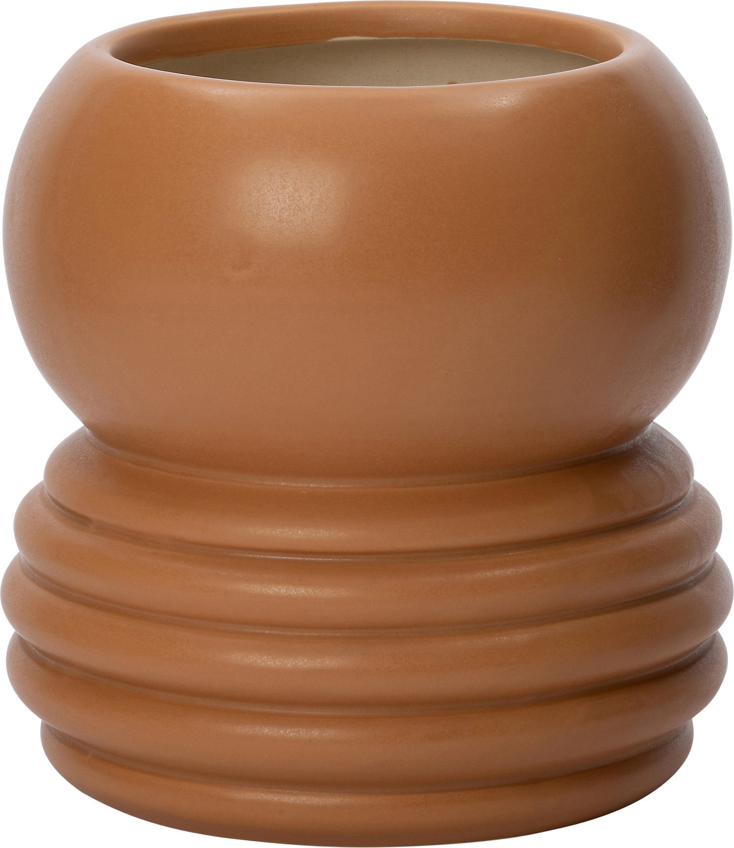 Intratuin bloempot Ulrica terracotta D 18,5 H 17,5 cm