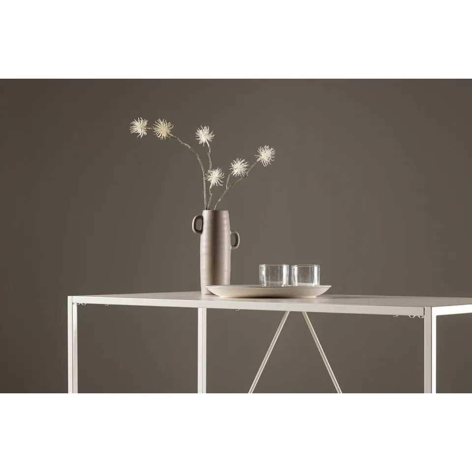 Bartafel Beige Metaal - 120x60x105cm - Brea