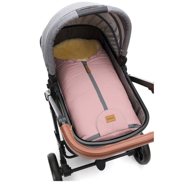 fillikidfillikid   Lammfell Fusssäckchen Pamir rosa