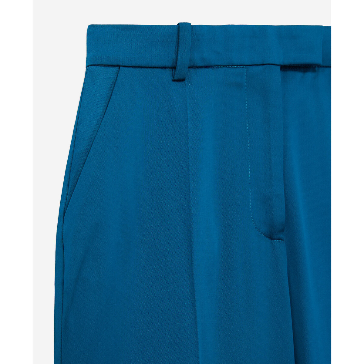 THE KOOPLES<br>Calças de alfaiataria retas AZUL ESCURO