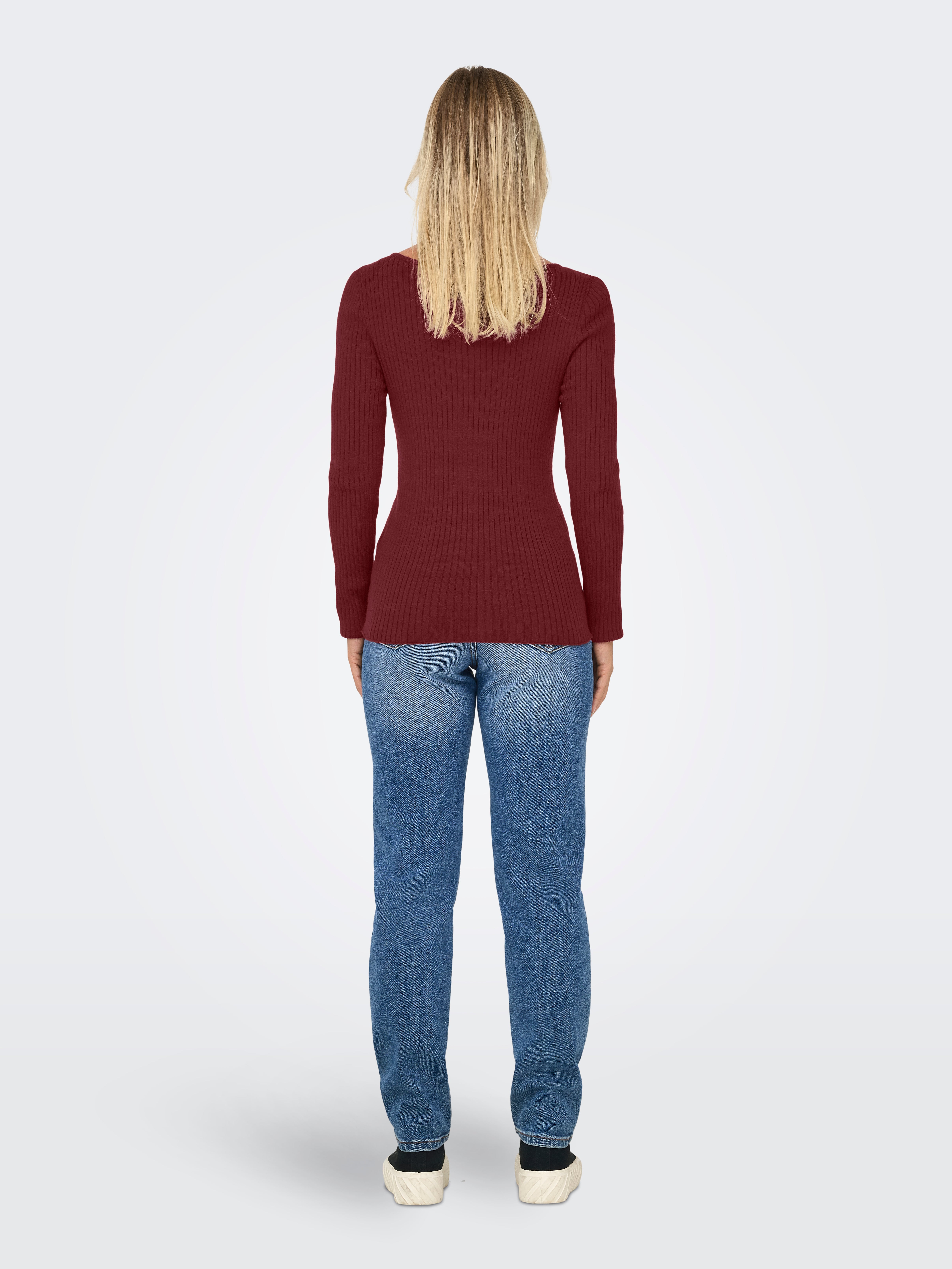 ONLIBI Strickpullover Cabernet
