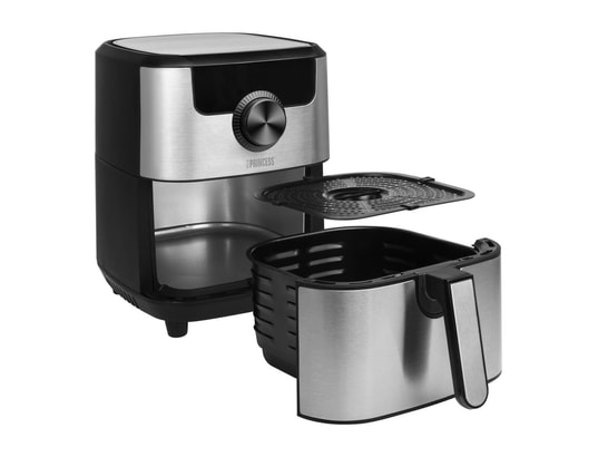 PRINCESS - Friteuse pro Friteuse numérique deluxe 1500 w 4,5 l argenté