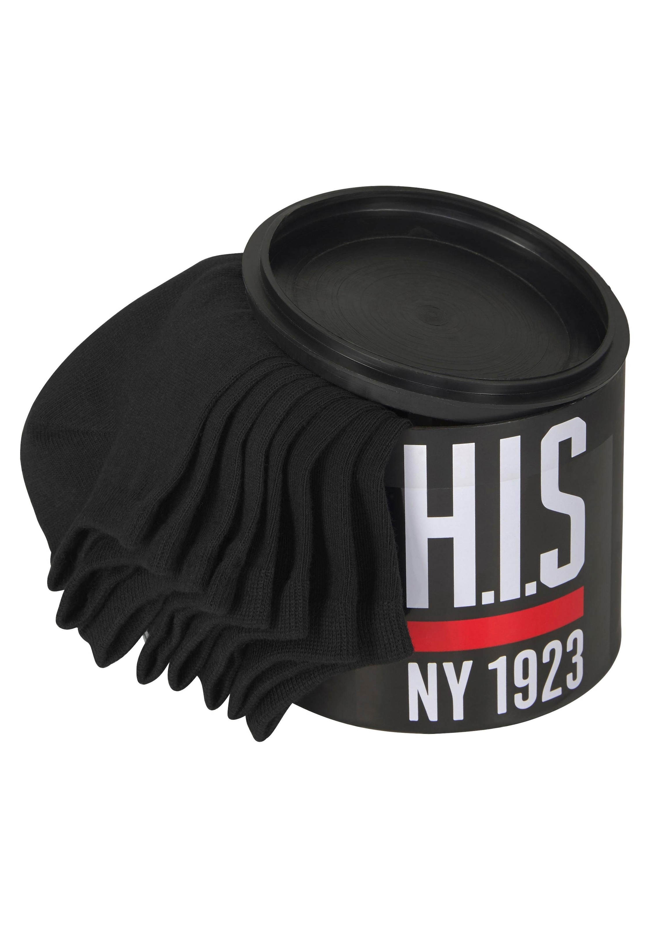 H.I.S Sneakersocken Dose, 8 Stk. tlg. in der Geschenkdose