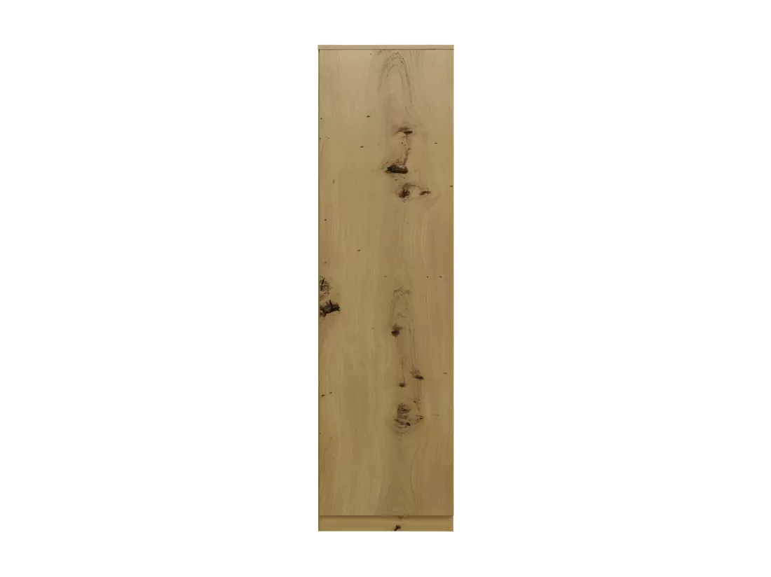 ESME - Armoire simple style scandinave chambre à coucher - 50x50x180 - 1 porte - Dressing