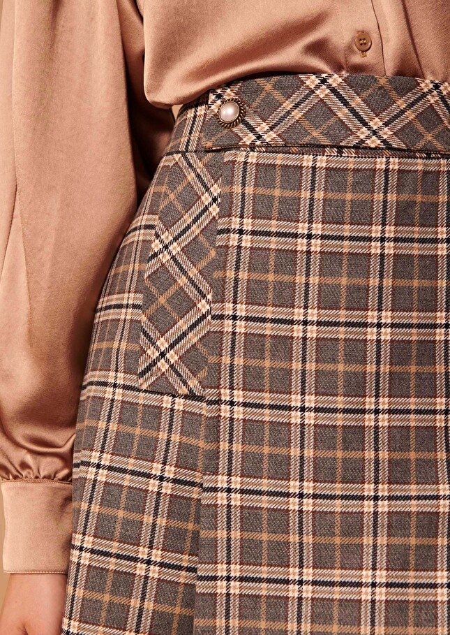 Jupe Jimmygrise en tartan