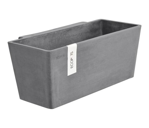 Ecopots Kunststoff-Kasten Manhattan Wall mit