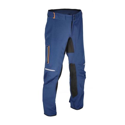 Pantalon enduro Acerbis X-DURO W-PROOF BAGGY 2024 - Bleu / Orange