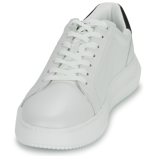 Calvin Klein Jeans - CHUNKY CUPSOLE MONO LTH Blanco / Negro