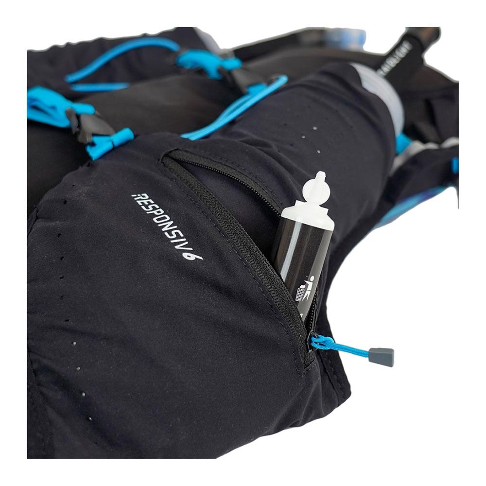 Raidlight RESPONSIV 6L - Sac d'hydratation Homme black/blue