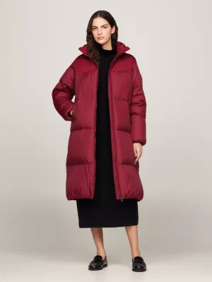 Jaqueta puffer maxi relaxada New York reciclada
