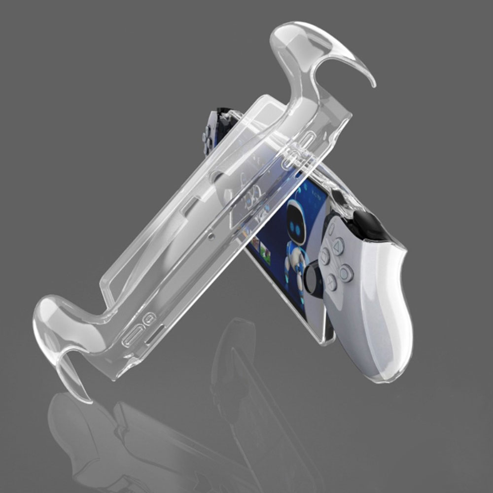 Sony PlayStation Portal Remote Player Controller Silikon Case Schutzhülle (hart) - Transparent