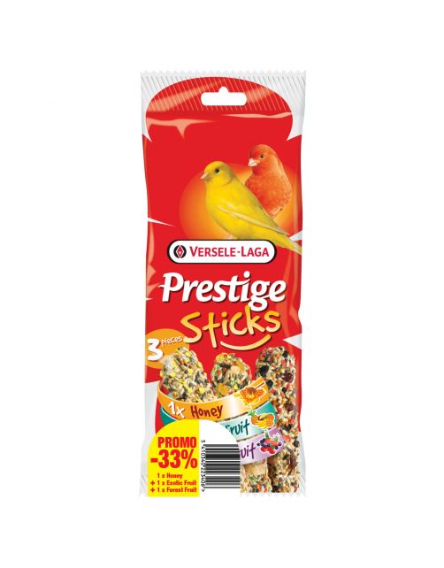 Versele-Laga Prestige Sticks Kanarie Triple Pack Promo - Vogelsnack - à 3 stuks