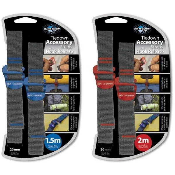 Sea To Summit TIEDOWN HOOK STRAP 10MM Gold