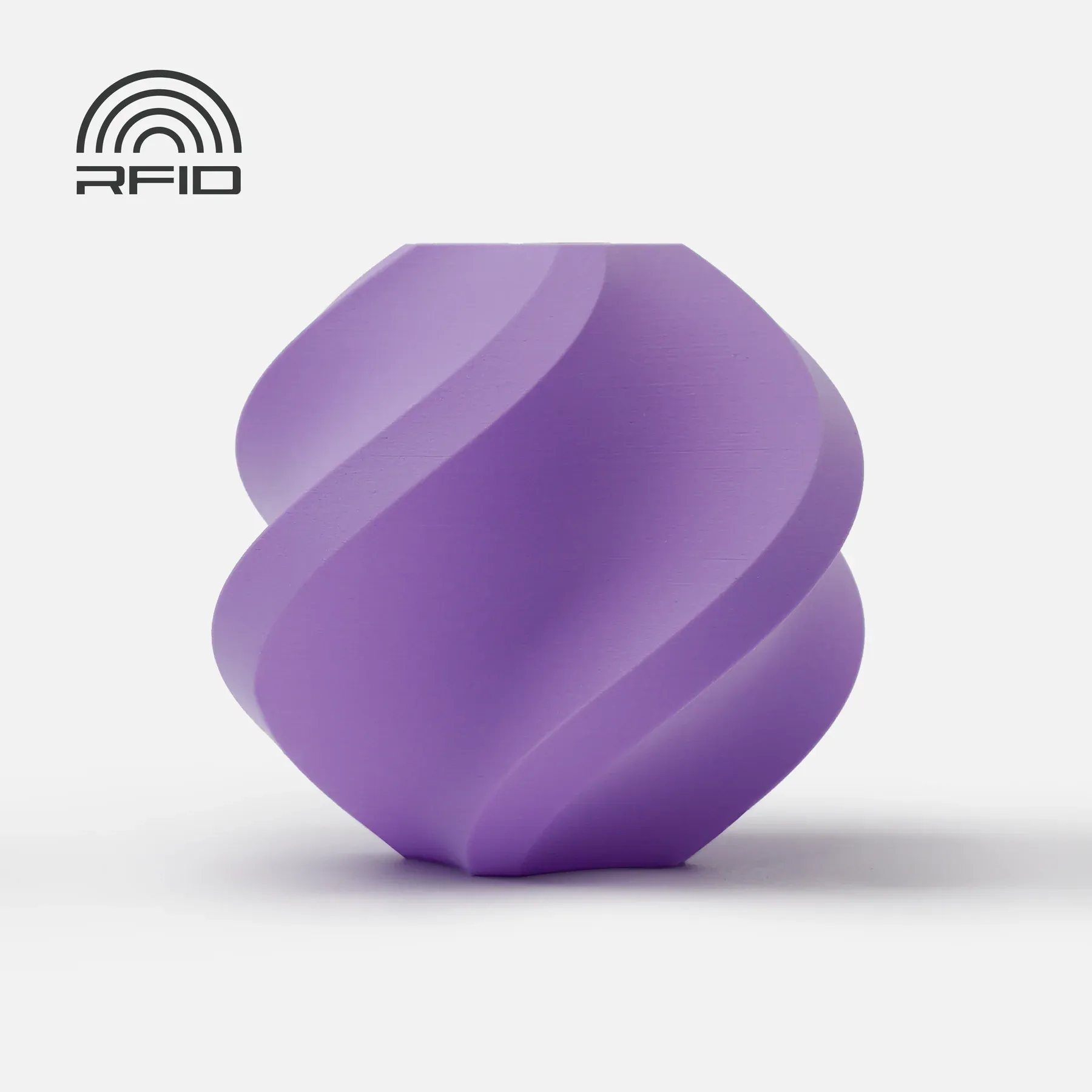 Bambu Lab  PLA Matte Lilac Purple, Refill (1.000 g)    Leicht zu druckendes PLA mit mattem Finish in Violett