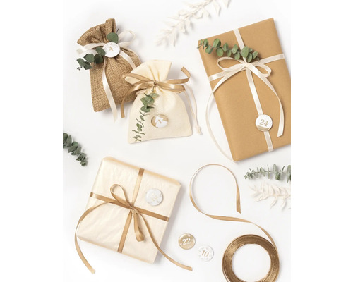 Parelmoer Adventskalender knopen