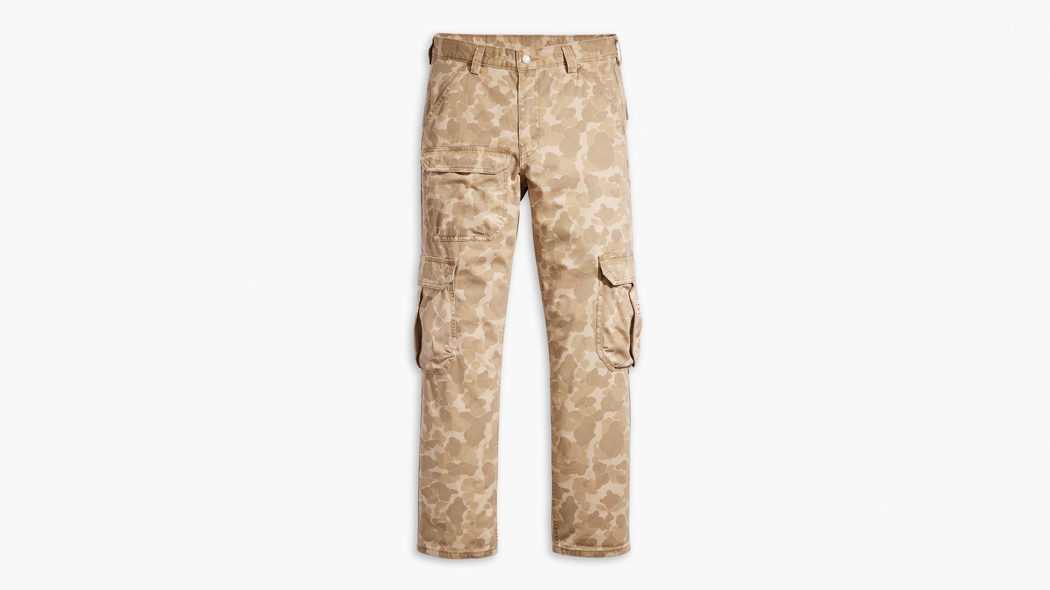 Pantalon Stay Loose Cargo - Safari Classic Duck Camo Print - Beige