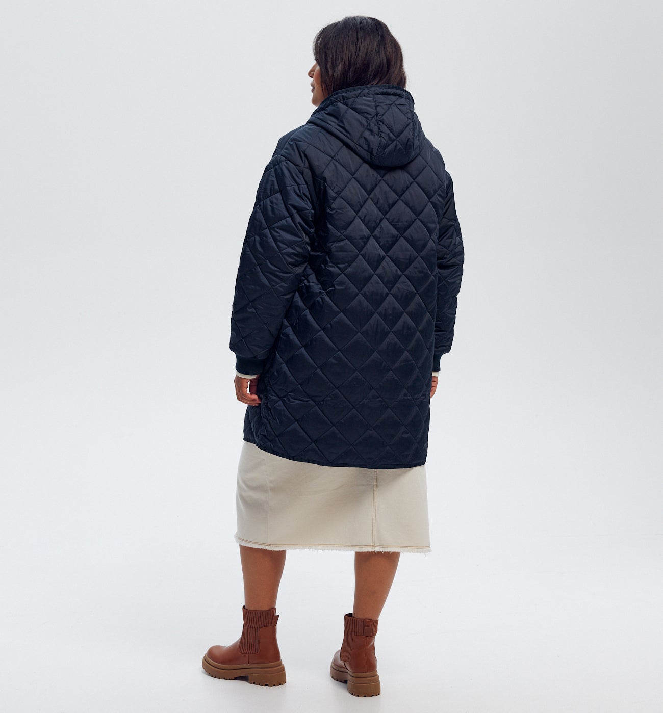Parka matelassée Femme - Marine
