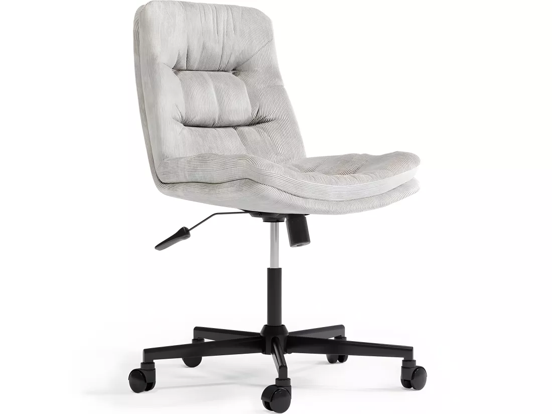 Chaise de Bureau Rembourrée - Pivotante - Hera Beige