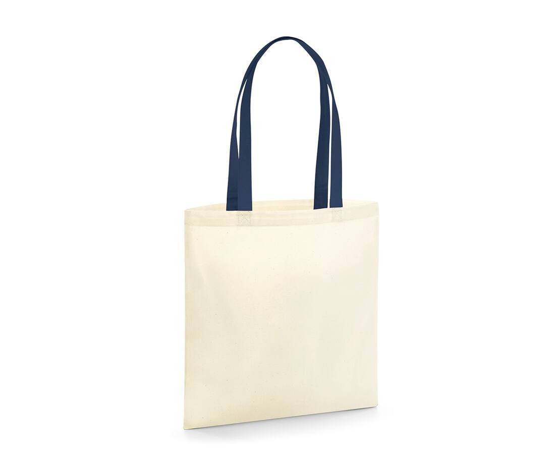 WESTFORD MILL W801C - Sac organique en cotton canvas avec anses contrastées