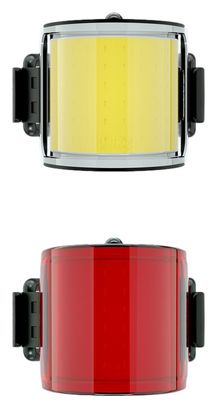 Paire d'Éclairages Knog Lil' Cobber Twinpack Noir