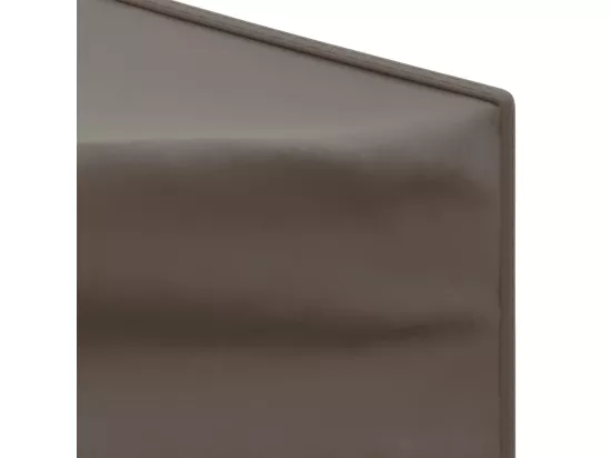 Tente de réception pliable avec parois Taupe 2x2 m
