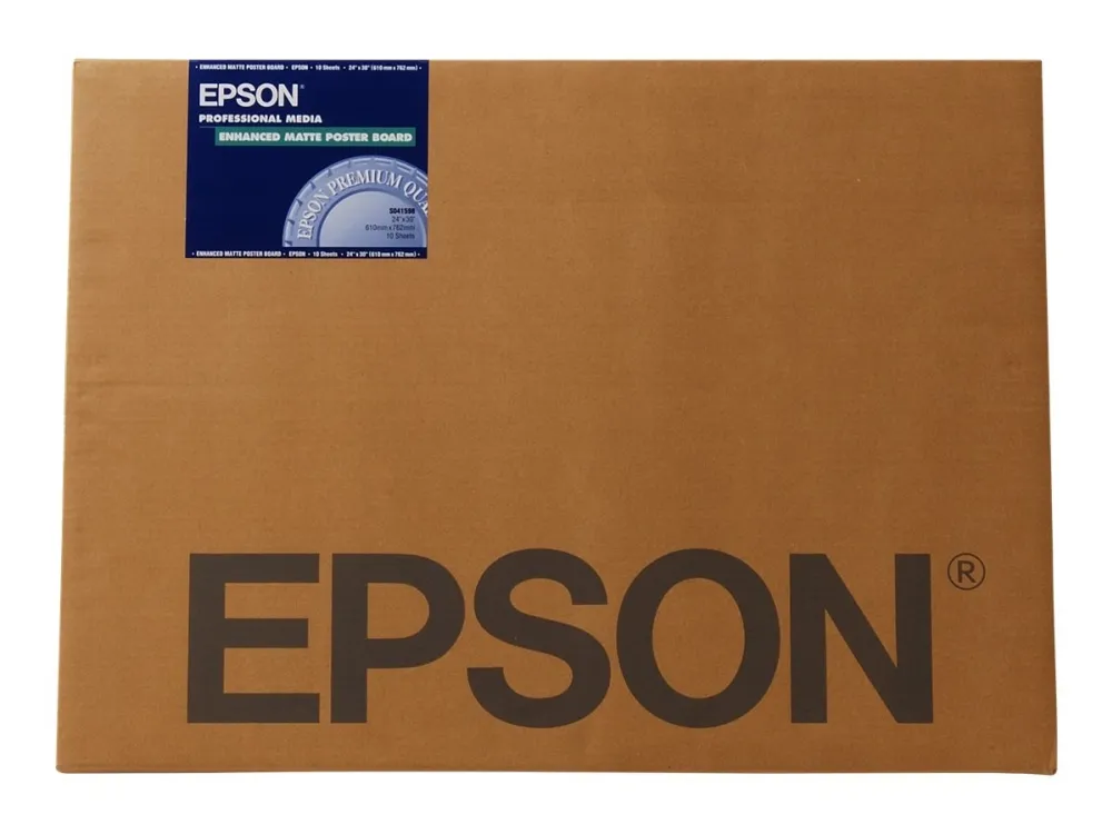 Epson Enhanced - Mat - skinnende hvid - 762 x 1016 mm - 1170 g/m² - 5 stk. plakater - for Stylus Pro 11880; SureColor SC-P10000, P20000, P8000, P9000, P9500, T5200, T7000, T7200