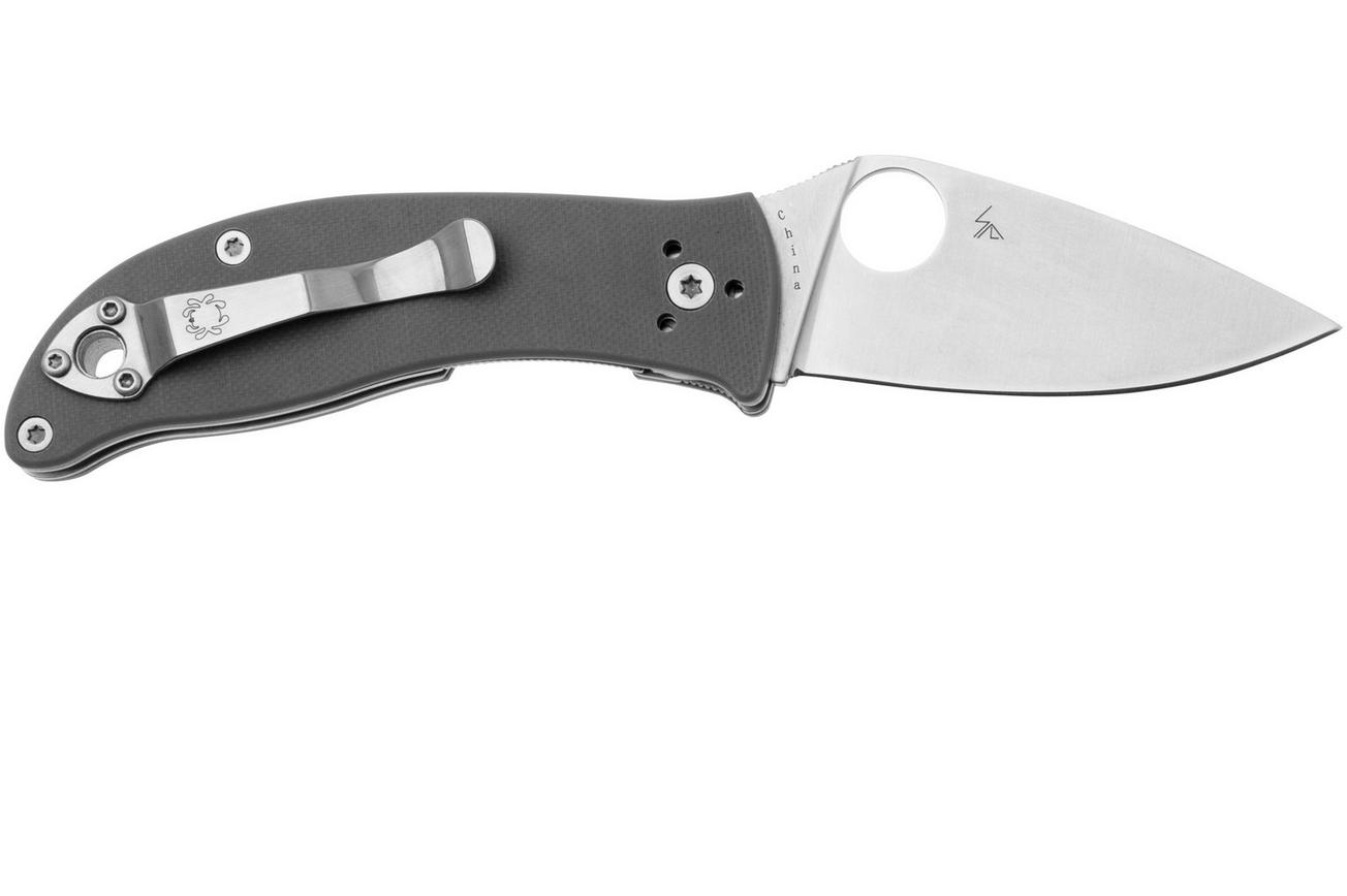 Spyderco Alcyone C222GPGY zakmes, Sal Glesser design